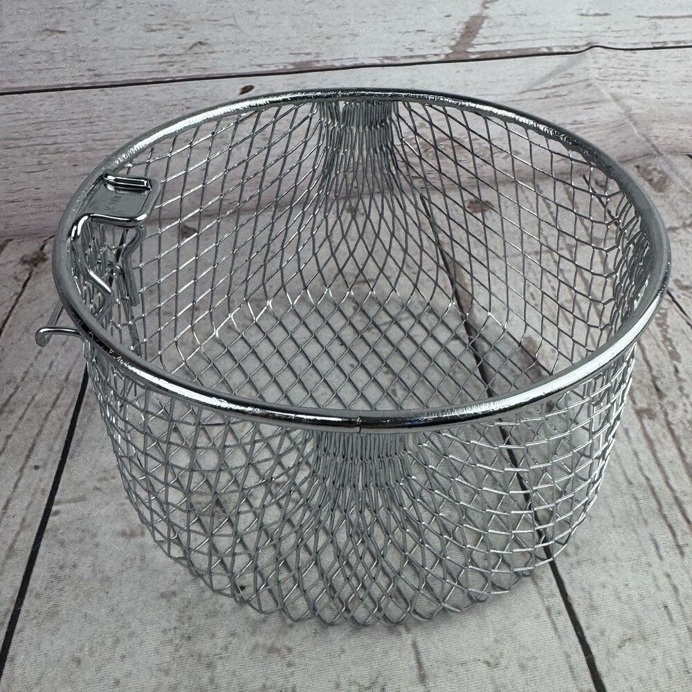 Mainstays Small Deep Fryer Replacement Basket Wire Mesh 7 Inch